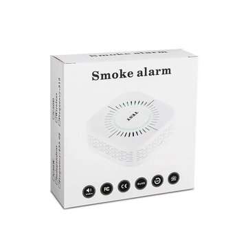 3Pcs 433MHz Wireless Smoke Detector Fire Security Alarm Protection Smart Sensor For Home Automation