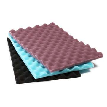 3Pcs 44271.8cm Rectangle Insulation Reduce Noise Sponge Foam Cotton