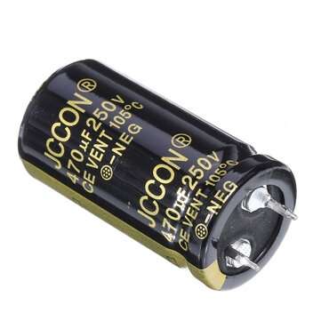 3Pcs 470UF 250V 22x40mm Radial Aluminium Electrolytic Capacitor High Frequency 105C