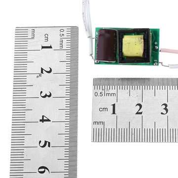 3pcs 4W 5W 6W  4-6W LED Driver Input AC 85-265V to DC 12V-24V Built-in Drive Power Supply Lighting f