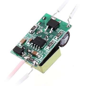 3pcs 4W 5W 6W  4-6W LED Driver Input AC 85-265V to DC 12V-24V Built-in Drive Power Supply Lighting f