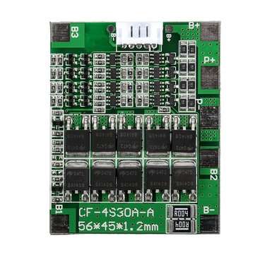 3Pcs 4S 30A 14.8V Li-ion Lithium 18650 Battery BMS Packs PCB Protection Board Balance