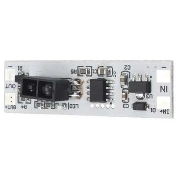 3Pcs 5-24V Multifunctional Cabinet LED Light Touch Intelligent Switch Capacitor Induction Stepless D
