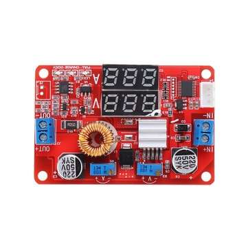 3Pcs 5A 75W Constant Current Voltage CC CV Buck Module StepDown Module DC 5V-35V Voltage and Ampere