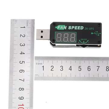 3pcs 5V USB Cooling Fan Governor LED Dimming Module Low Power Timer Board with Shell