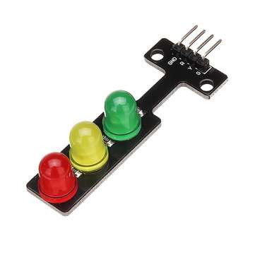 3pcs 5V LED Traffic Light Display Module Electronic Building Blocks Board