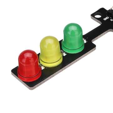 3pcs 5V LED Traffic Light Display Module Electronic Building Blocks Board