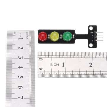 3pcs 5V LED Traffic Light Display Module Electronic Building Blocks Board