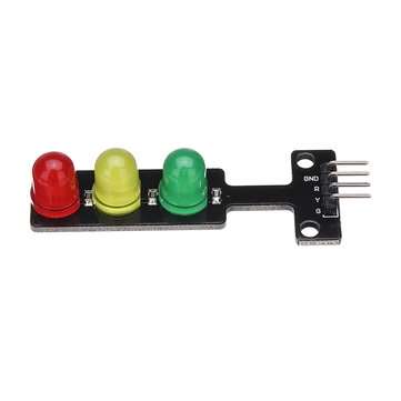 3pcs 5V LED Traffic Light Display Module Electronic Building Blocks Board