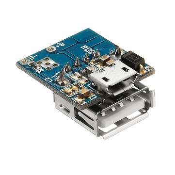 3pcs 5V Lithium Battery Charger Step Up Protection Board Boost Power Module Micro USB Li-Po Li-ion 1