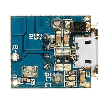 3pcs 5V Lithium Battery Charger Step Up Protection Board Boost Power Module Micro USB Li-Po Li-ion 1