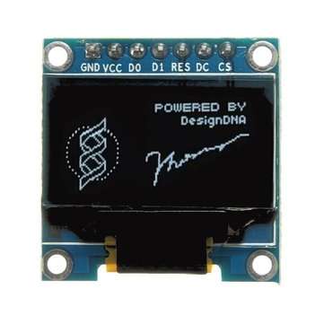 3Pcs 7 Pin 0.96 Inch IIC/SPI Serial 128x64 White OLED Display Module For