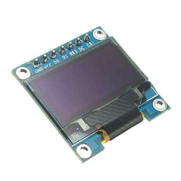 3Pcs 7 Pin 0.96 Inch IIC/SPI Serial 128x64 White OLED Display Module For