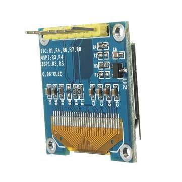 3Pcs 7 Pin 0.96 Inch IIC/SPI Serial 128x64 White OLED Display Module For