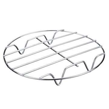 3Pcs 7" Air Fryer Accessories Set Chip Baking Basket Pizza Pan Kitchen 3.2-5.8qt