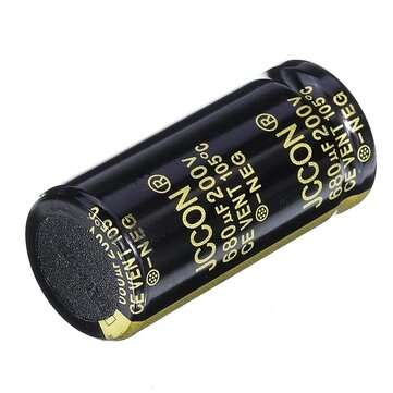 3Pcs 680UF 200V 22x45mm Radial Aluminium Electrolytic Capacitor High Frequency 105C