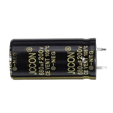 3Pcs 680UF 200V 22x45mm Radial Aluminium Electrolytic Capacitor High Frequency 105C
