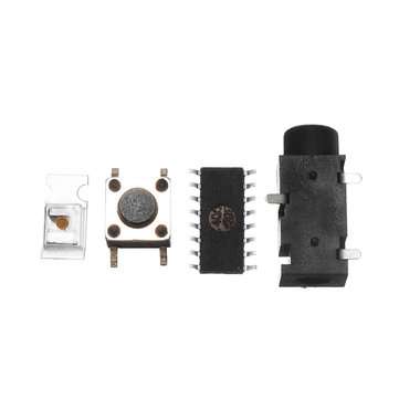 3Pcs 8*4 Level Indicator Kit SMD Soldering Practice Board Audio Spectrum Indicator Electronic Produc