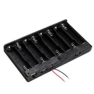 3Pcs 8 X AA 12V Battery Box with Cover and Switch