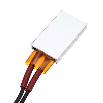 3pcs AC220V 3~20W 80 Degree PTC Ceramic Electric Heating Plate Aluminum Shell Constant Temperature A