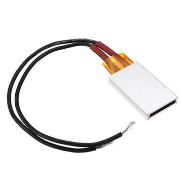 3pcs AC220V 3~20W 80 Degree PTC Ceramic Electric Heating Plate Aluminum Shell Constant Temperature A