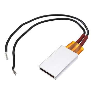 3pcs AC220V 3~20W 80 Degree PTC Ceramic Electric Heating Plate Aluminum Shell Constant Temperature A