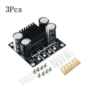 3Pcs AC 220V 50A Power Amplifier Filter Power Supply Eliminate DC Power Filters for Toroidal Transfo