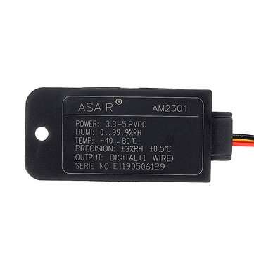 3pcs AM2301 DHT21 Digital Temperature and Humidity Sensor Can Replace SHT10 SHT11 Sensor