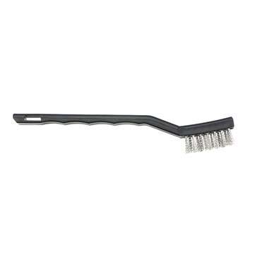 3Pcs Anti-static Metal Rust Clean Tools Mini Wire Brush Set Steel Brass Nylon Brush Cleaning Polishi