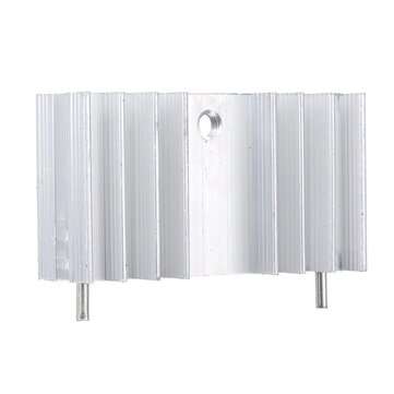 3Pcs Aluminum Profile Heat Sink IC Radiator 20*36*11mm Three-terminal Stabilized Heat Conduction Blo