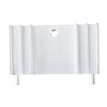 3Pcs Aluminum Profile Heat Sink IC Radiator 20*36*11mm Three-terminal Stabilized Heat Conduction Blo
