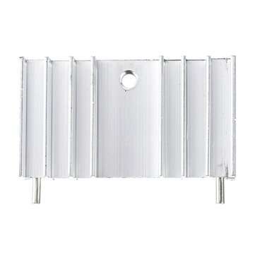 3Pcs Aluminum Profile Heat Sink IC Radiator 20*36*11mm Three-terminal Stabilized Heat Conduction Blo