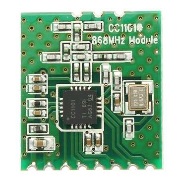 3pcs CC1101-868MHz 2-3.6V RF Low Power UHF Wireless Transceiver Module 1.2K To 500kps 64 Bytes SPI I