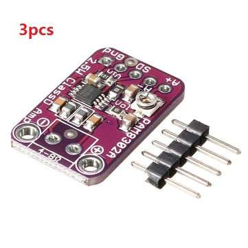3pcs CJMCU-832 PAM8302 Single Channel Class D Audio Power Amplifier Development Board