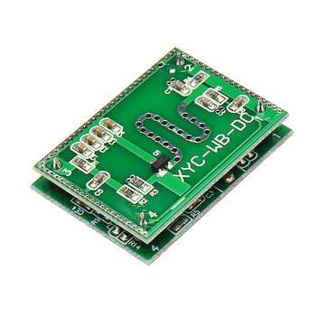 3pcs DC 3.3V To 20V 5.8GHz Microwave Radar Sensor Intelligent Trigger Sensor Switch Module For Home