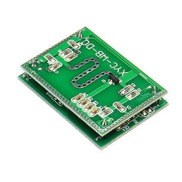3pcs DC 3.3V To 20V 5.8GHz Microwave Radar Sensor Intelligent Trigger Sensor Switch Module For Home