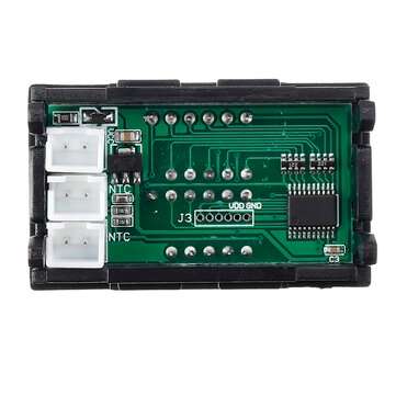 3Pcs DC 4-28V 5V 12V 0.28 inch 0.28 " LED Display Dual Red+Blue Digital Temperature Sensor Thermomet