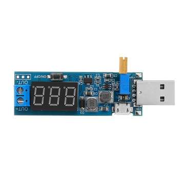 3pcs DC 3.5- 12V To DC 1.2-24V DC-DC USB Step UP / Down Power Supply Module Adjustable Boost Buck Co