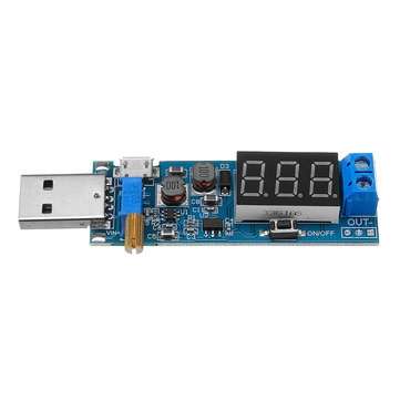 3pcs DC 3.5- 12V To DC 1.2-24V DC-DC USB Step UP / Down Power Supply Module Adjustable Boost Buck Co