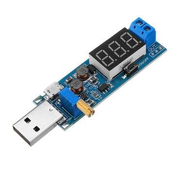 3pcs DC 3.5- 12V To DC 1.2-24V DC-DC USB Step UP / Down Power Supply Module Adjustable Boost Buck Co