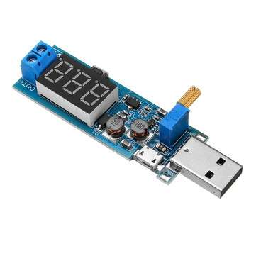 3pcs DC 3.5- 12V To DC 1.2-24V DC-DC USB Step UP / Down Power Supply Module Adjustable Boost Buck Co