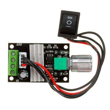 3pcs DC 6V 12V 24V 28V 3A 80W PWM Motor Speed Controller Regulator Adjustable Variable Speed Control