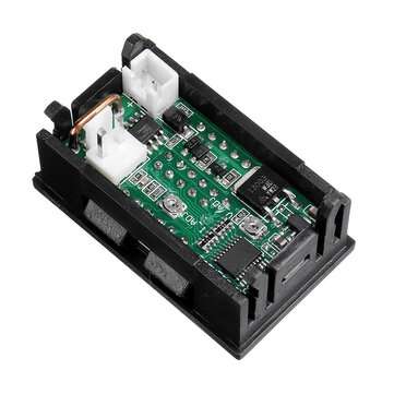 3Pcs DC 7-110V 10A Three-digit Ammeter High Voltage Digital Display Voltage and Current Meter Voltme