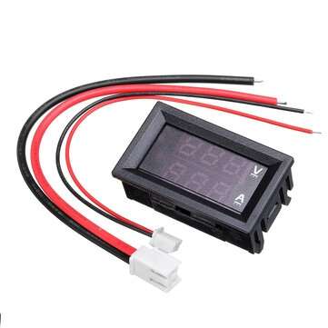 3Pcs DC 7-110V 10A Three-digit Ammeter High Voltage Digital Display Voltage and Current Meter Voltme