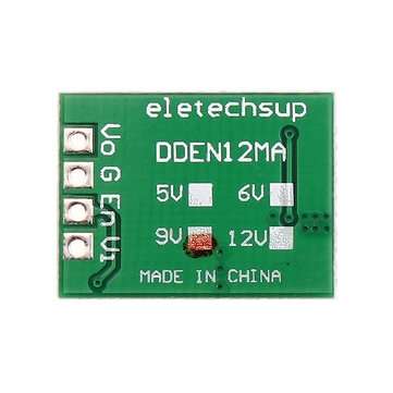 3pcs DC 9V Step Up Boost Converter Voltage Regulate Power Supply Module Board with Enable ON/OFF