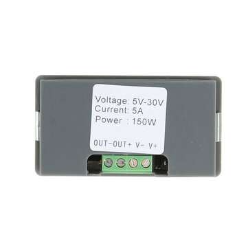 3Pcs DC5-30V 5A 150W LED Dimming Module PWM DC Motor Speed Controller Digital Display Encoder Cuty C