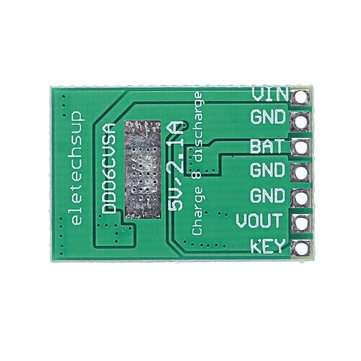 3pcs DC-DC 5V/2A Charge Discharge Boost Battery Protection Board DD06CVSA 3.7V 4.2V Module