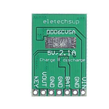 3pcs DC-DC 5V/2A Charge Discharge Boost Battery Protection Board DD06CVSA 3.7V 4.2V Module