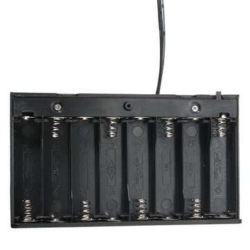3pcs DIY 12V 8 x AA Battery Holder Box Case With Leads Switch