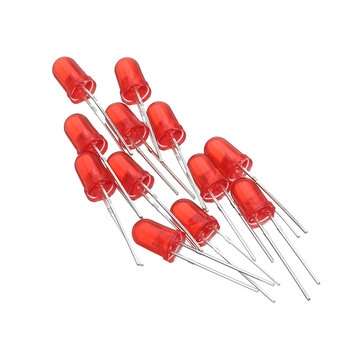 3pcs DIY Electronic Kit Set LED Round Water Light Production Kit for Skill Training Soldering Practi